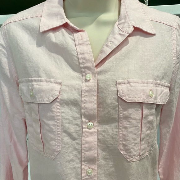 Express Woman’s Pink Button Down Sz. S - Picture 2 of 5
